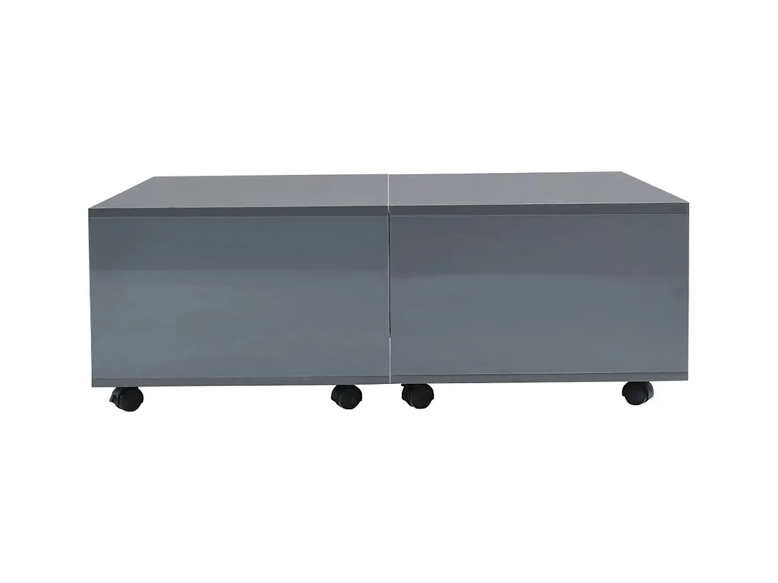 Mesa de centro | Mesa de café | Mesa auxiliar Marrón 90x45x35 cm madera maciza de acacia SHL79956