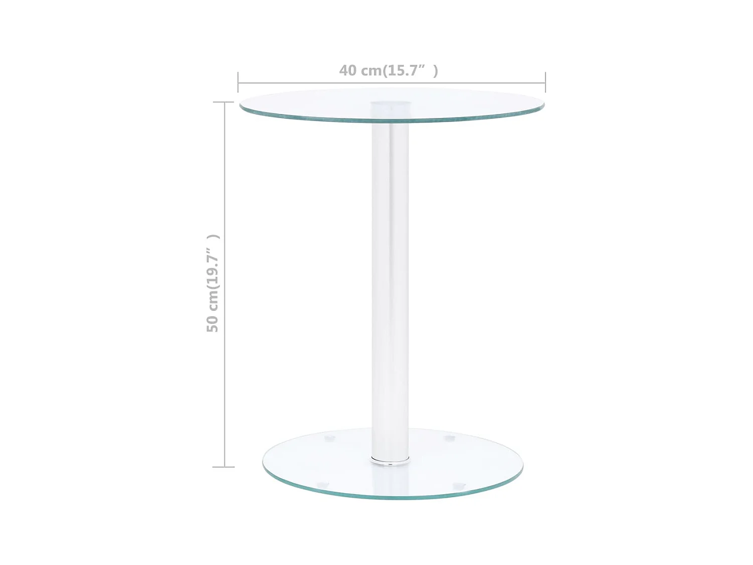 Mesa de centro | Mesa de café | Mesa auxiliar Roble negro 80x80x45 cm SHL4459