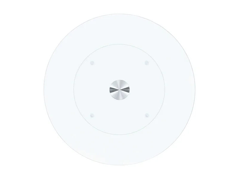 Salontafel | Woonkamertafel | Bijzettafel 40 cm gehard glas transparant