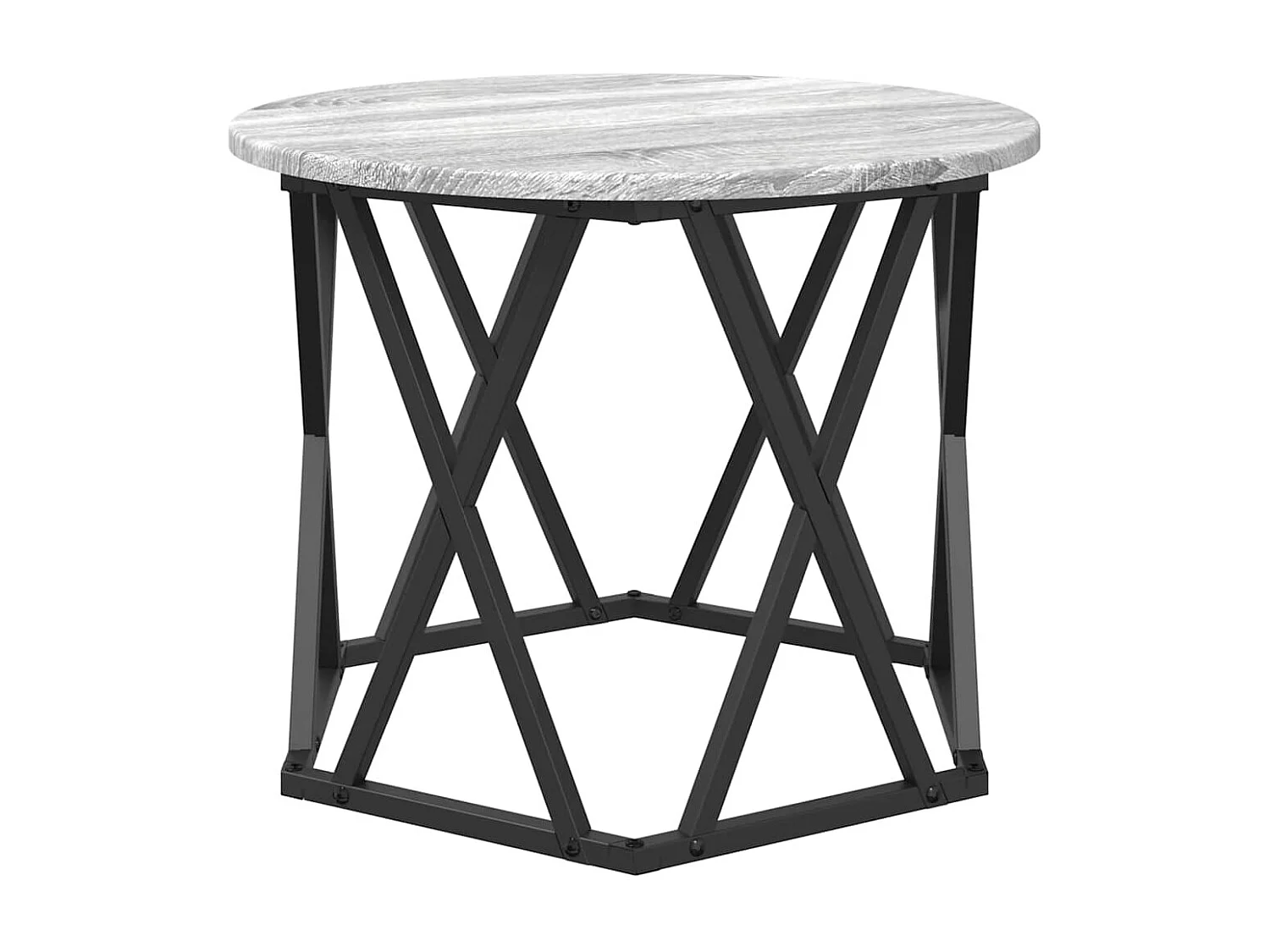 Tables gigognes 3 pièces Bois d'ingénierie gris sonoma SHL72030