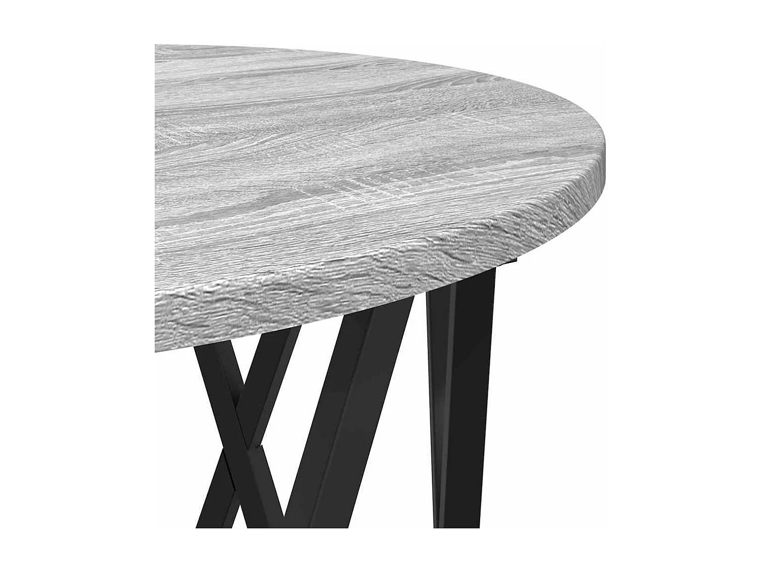 Tables gigognes 3 pièces Bois d'ingénierie gris sonoma SHL72030