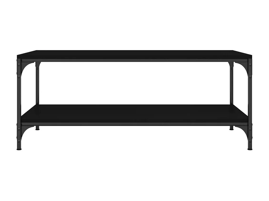 Mesa de centro | Mesa auxiliar madera contrachapada roble ahumado 50x50x40 cm SHL750411