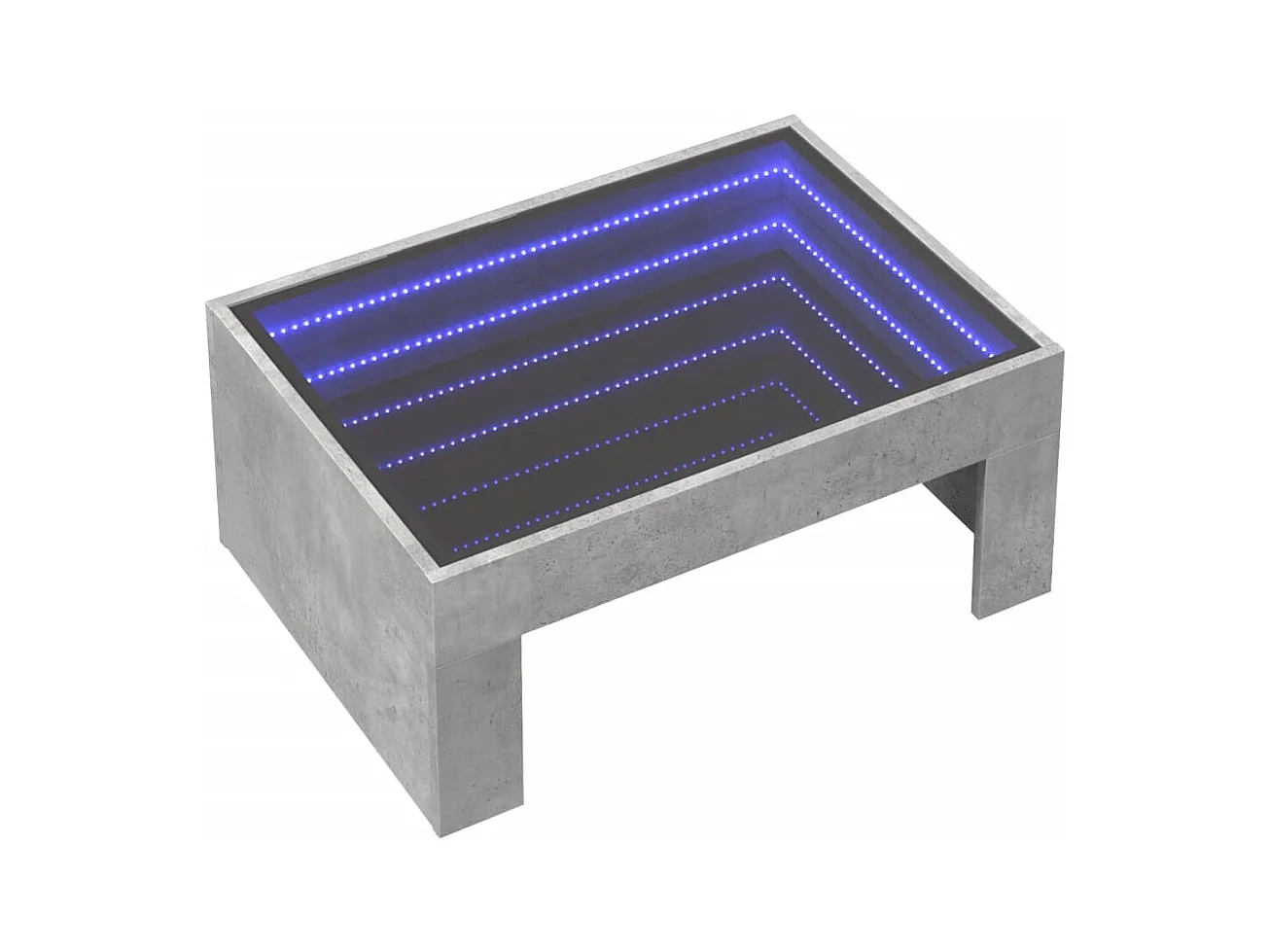 Mesa de centro-Mesa auxiliar madera de ingeniería blanco 102x55x42 cm SHL1276