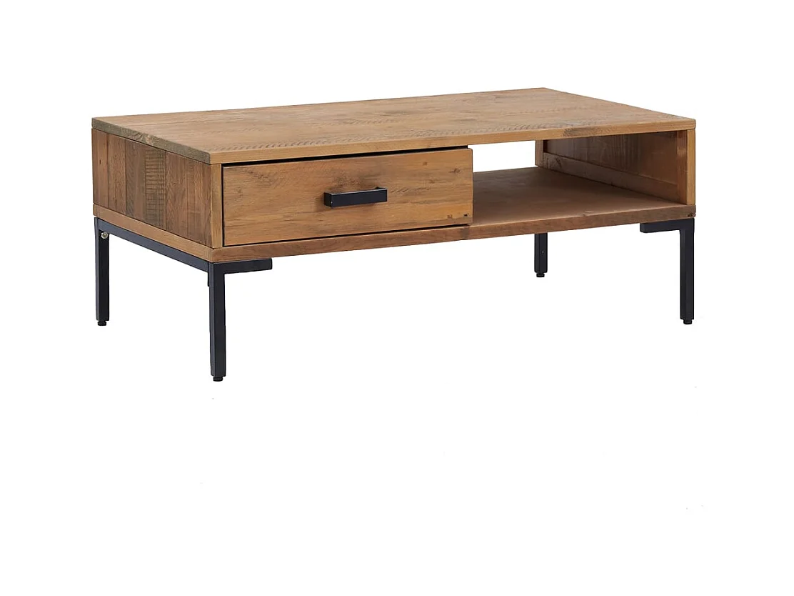 Table basse salon-Table d'appoint 90x50x35 cm Bois de pin massif SHL87561