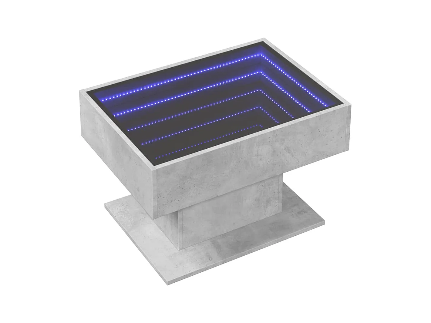 Mesa de centro-Mesa auxiliar madera contrachapada negro 50x50x40 cm SHL217780