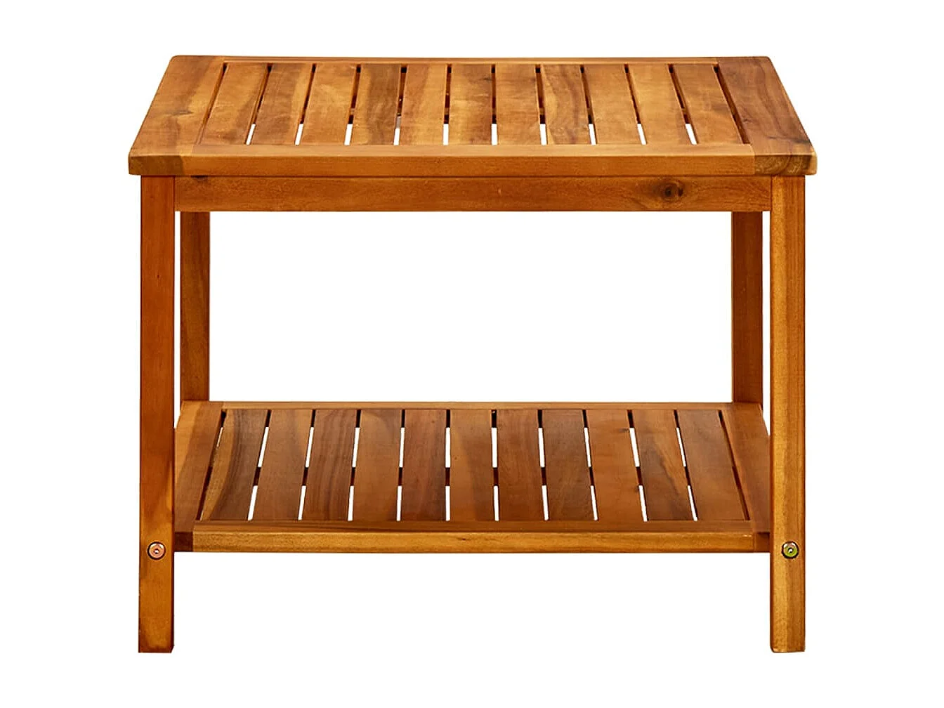 Couchtisch-Beistelltisch-Sofatisch 60x60x45 cm Massivholz Akazie SHL2399