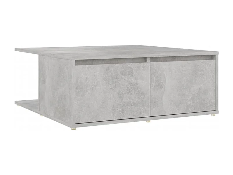 Mesa de centro | Mesa auxiliar con ruedas madera ingeniería Sonoma 91x55x34 cm SHL1840