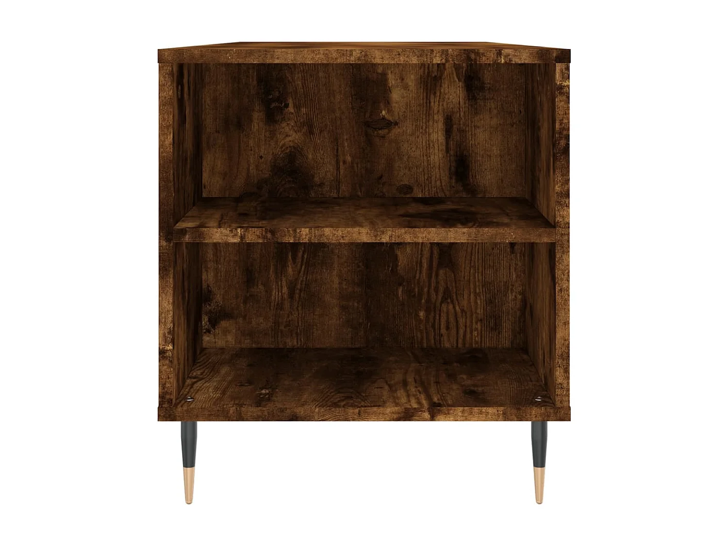 Couchtisch-Wohnzimmertisch-Beistelltische Räuchereiche 102x44,5x50 cm Holzwerkstoff SHL59647