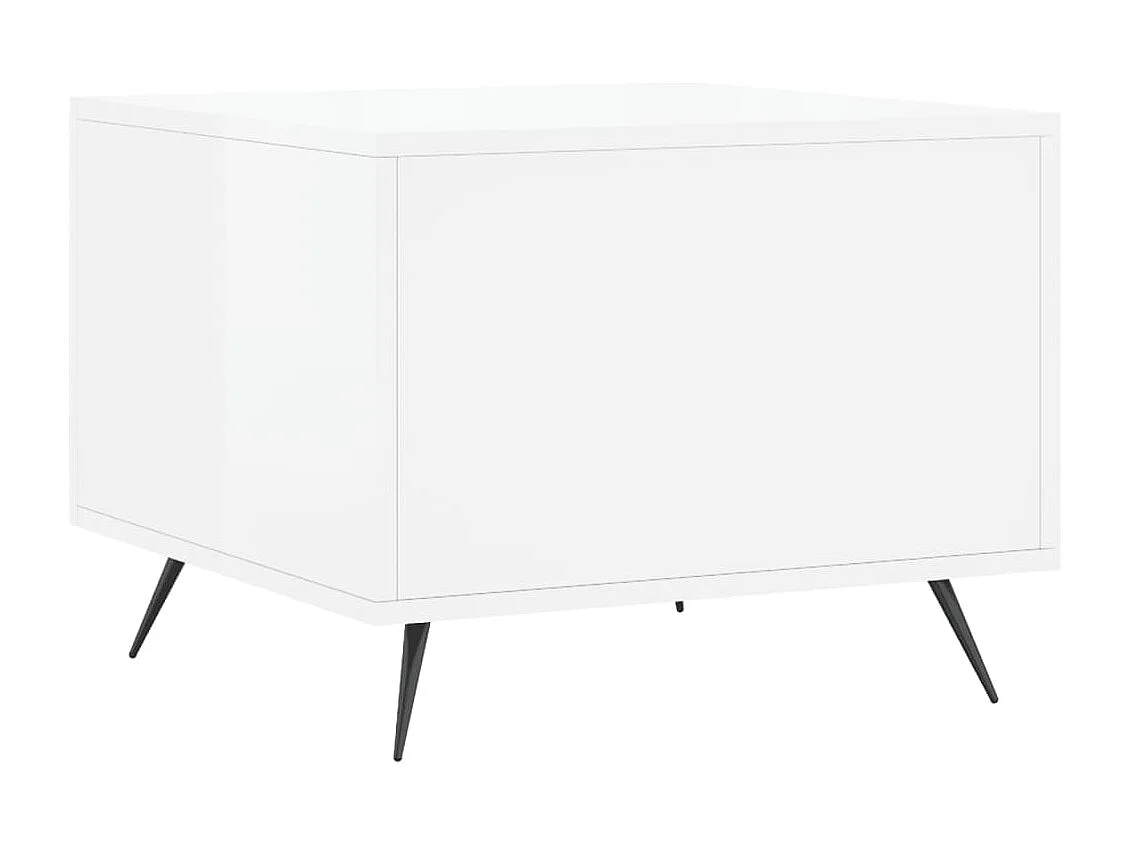 Mesa de centro | Mesa auxiliar madera de ingeniería roble ahumado 50x50x40 cm SHL3835