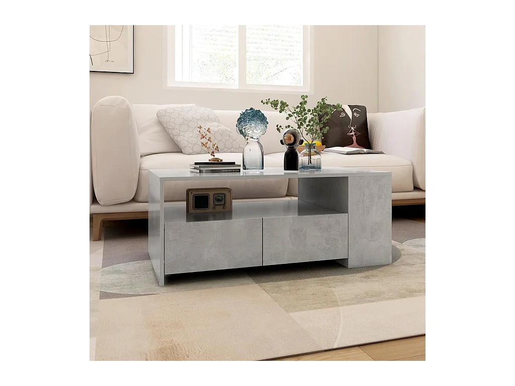 Mesa de centro | Mesa auxiliar de madera maciza de pino negro Ø52,5x45 cm SHL4627