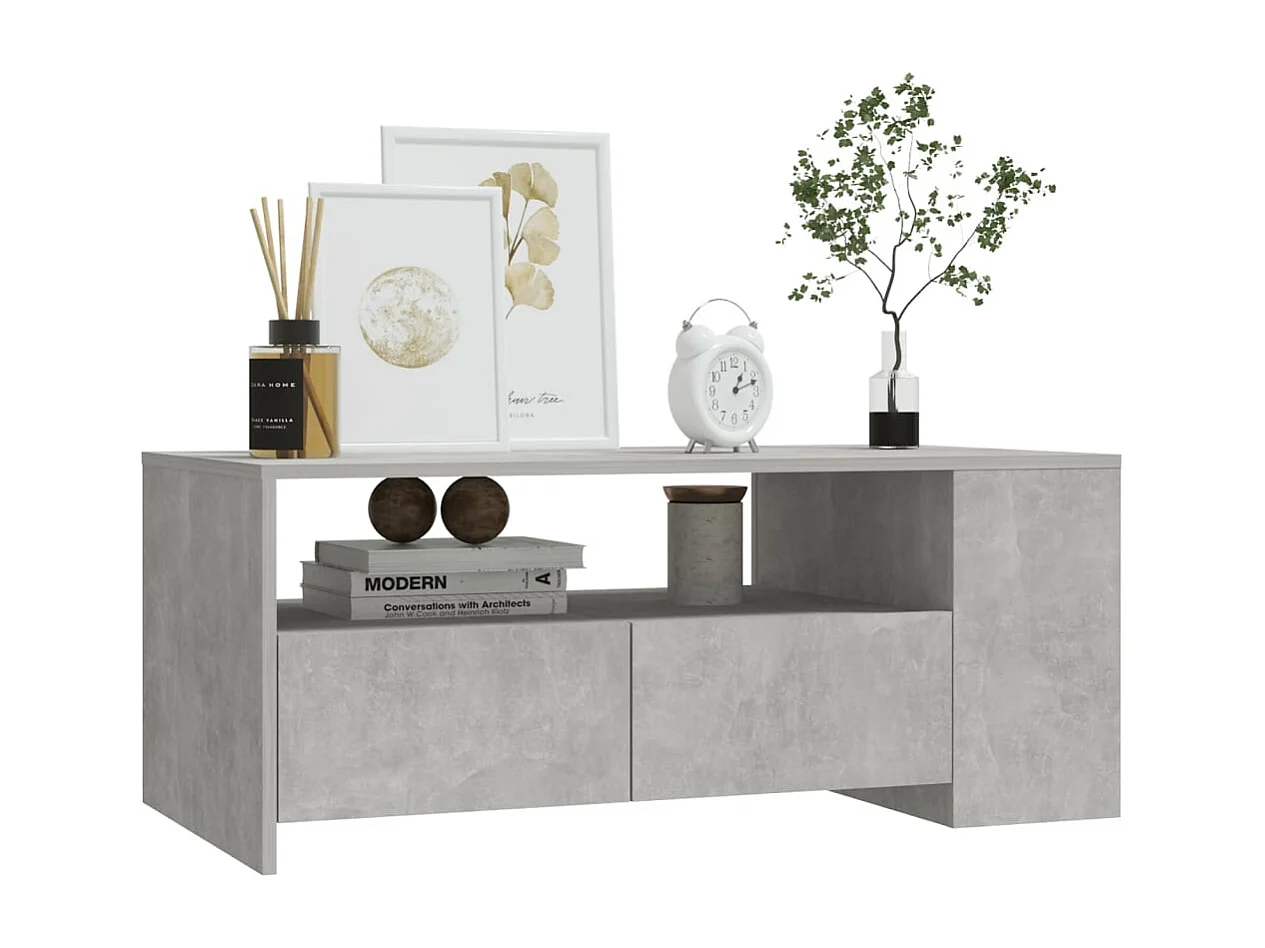 Mesa de centro | Mesa auxiliar de madera maciza de pino negro Ø52,5x45 cm SHL4627