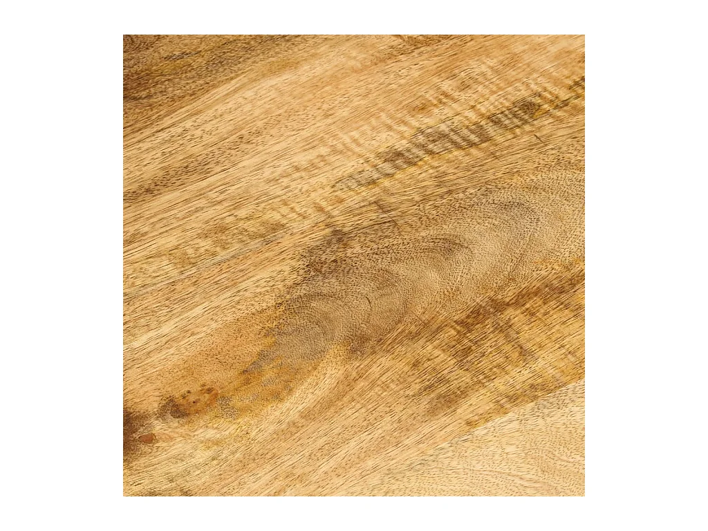 Mesa de centro | Mesa de apoio | Mesa de café 2 prateleiras 100x55x38cm mangueira maciça e aço