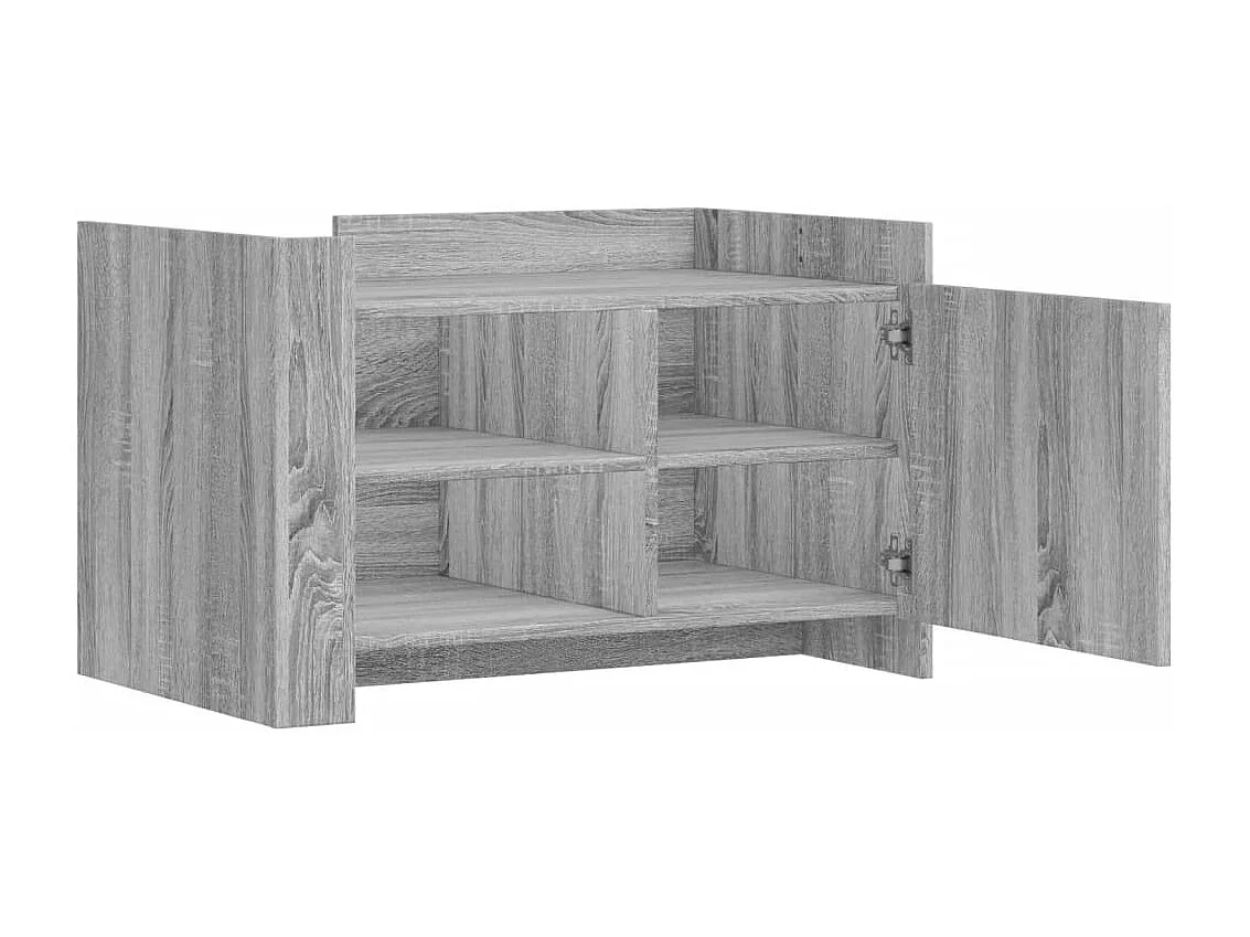 Couchtisch-Wohnzimmertisch-Beistelltische Grau Sonoma 80x50x50 cm Holzwerkstoff SHL7005