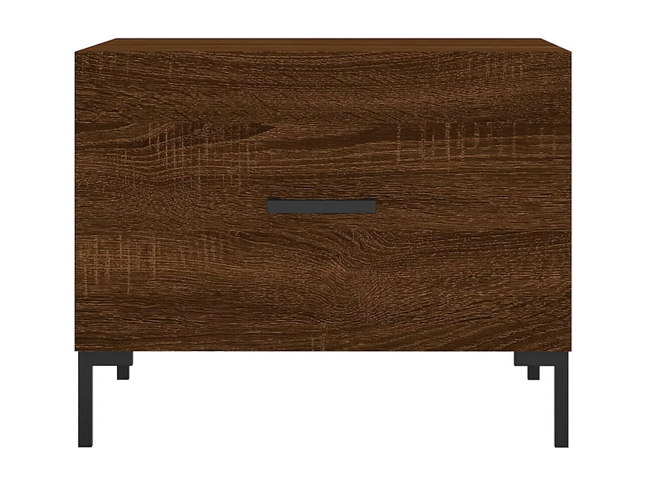 Table basse salon-Table d'appoint Chêne marron 50x50x40 cm Bois d'ingénierie SHL75152