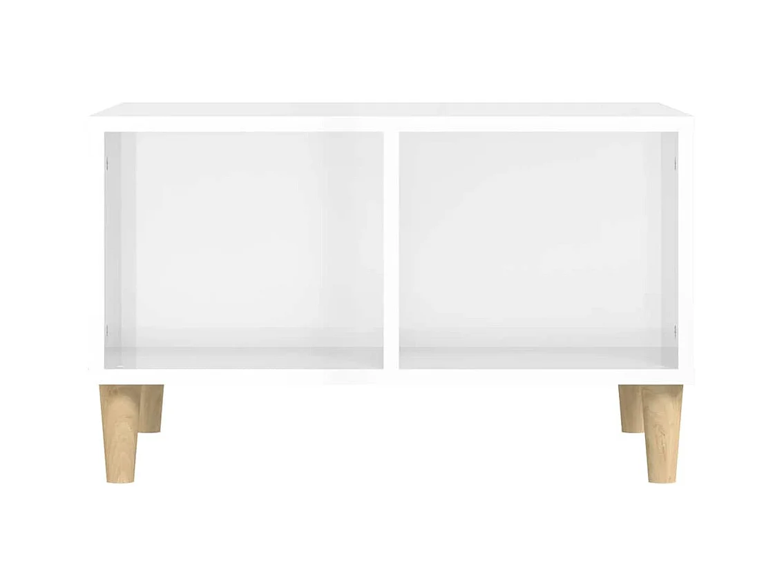 Mesa de centro | Mesa auxiliar madera contrachapada roble marrón 90x50x40 cm SHL2004