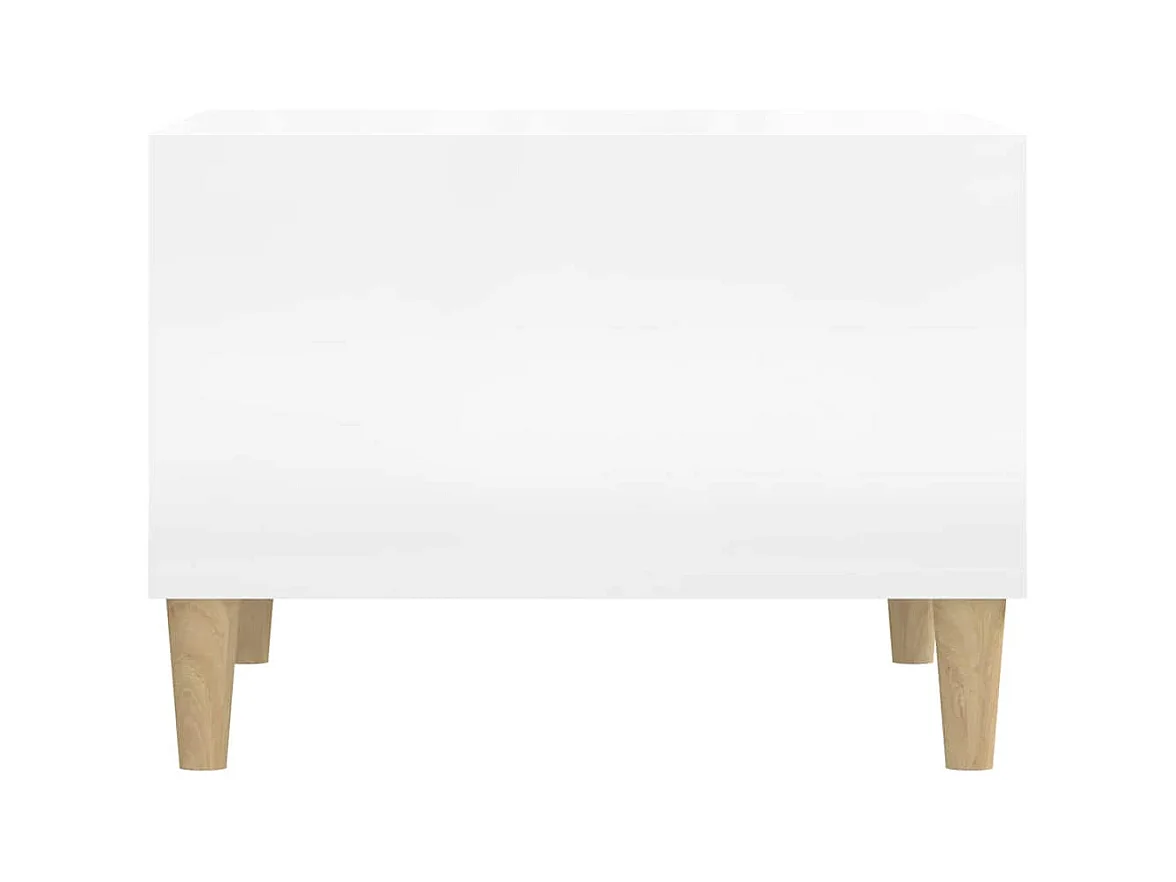 Mesa de centro | Mesa auxiliar madera contrachapada roble marrón 90x50x40 cm SHL2004