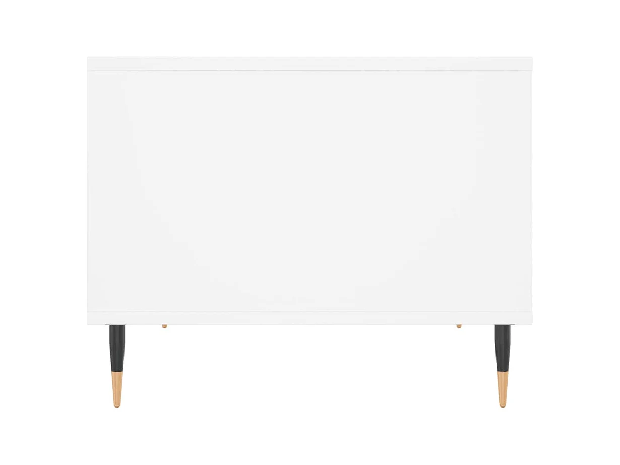 Mesa de centro | Mesa auxiliar madera de ingeniería negro 102x60x45 cm SHL2034