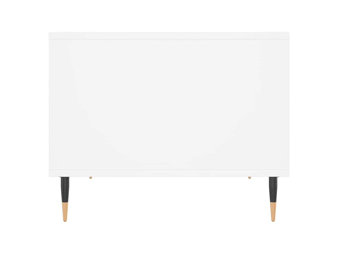 Mesa de centro | Mesa auxiliar madera de ingeniería negro 102x60x45 cm SHL2034