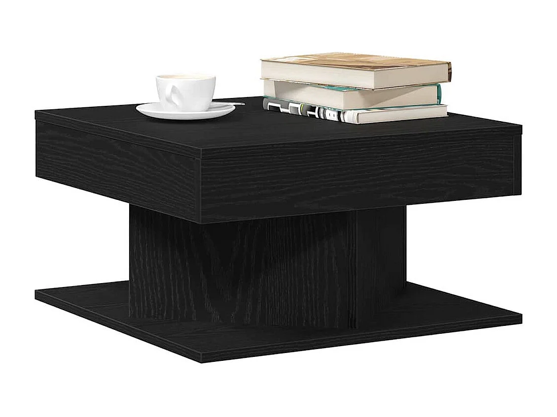 Mesa de centro | Mesa de apoio Carvalho Preto 57x57x30 cm