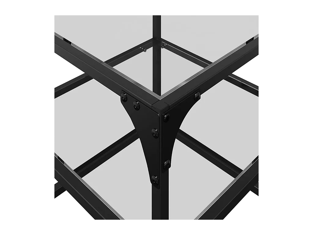 Mesa de centro-Mesa auxiliar madera contrachapada blanco 100x60x42 cm SHL1255