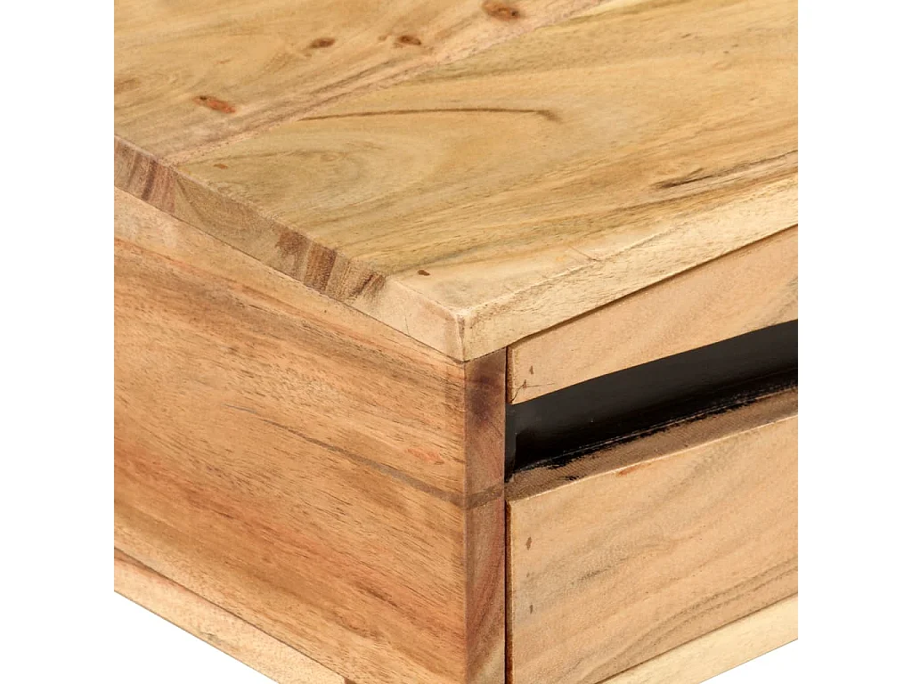 Couchtisch-Beistelltisch-Sofatisch 88x50x42 cm Akazie Massivholz SHL49926