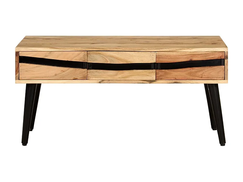 Salontafel | Woonkamertafel | Bijzettafel 88x50x42 cm massief acaciahout