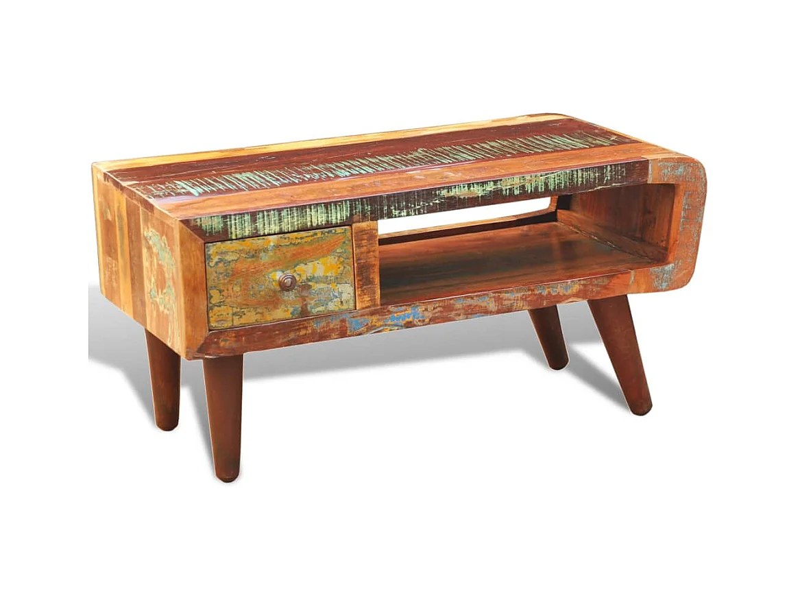 Juego de 3 pzas Mesas de centro | Mesa auxiliar madera maciza de mango SHL9452