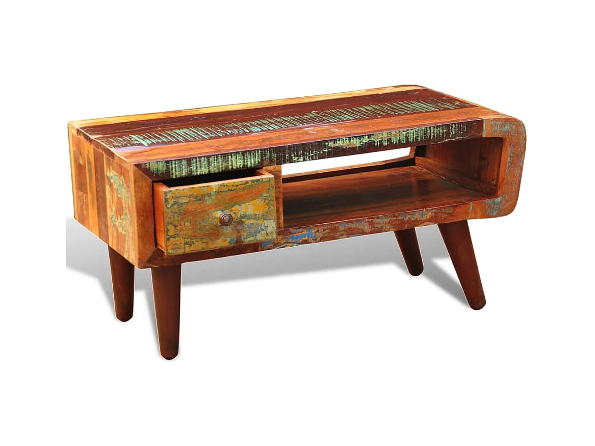 Juego de 3 pzas Mesas de centro | Mesa auxiliar madera maciza de mango SHL9452