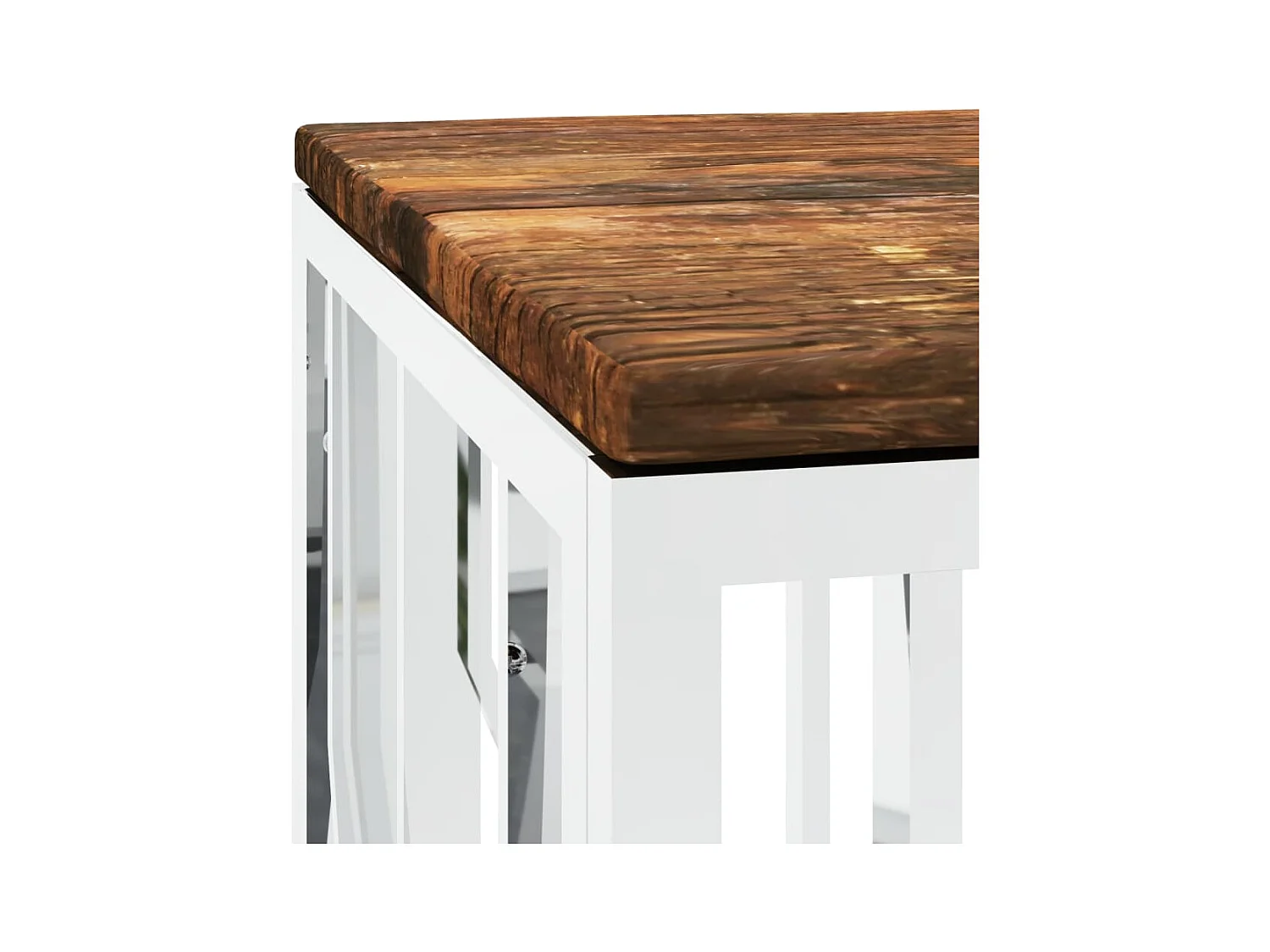 Mesa de centro | Mesa auxiliar con Infinity LED gris Sonoma 70x50x50 cm SHL52556