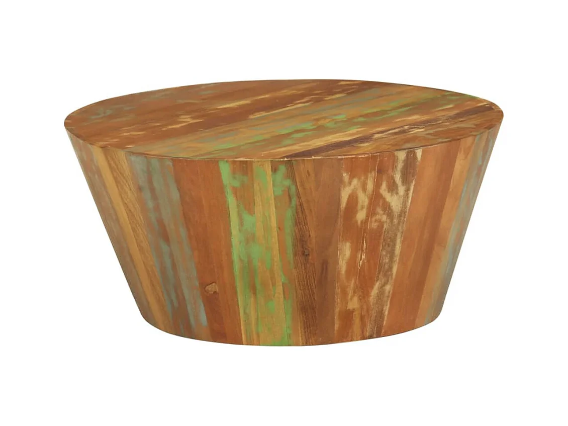 Mesa de centro | Mesa auxiliar 2 uds madera ingeniería roble ahumado 50x50x40cm SHL4404