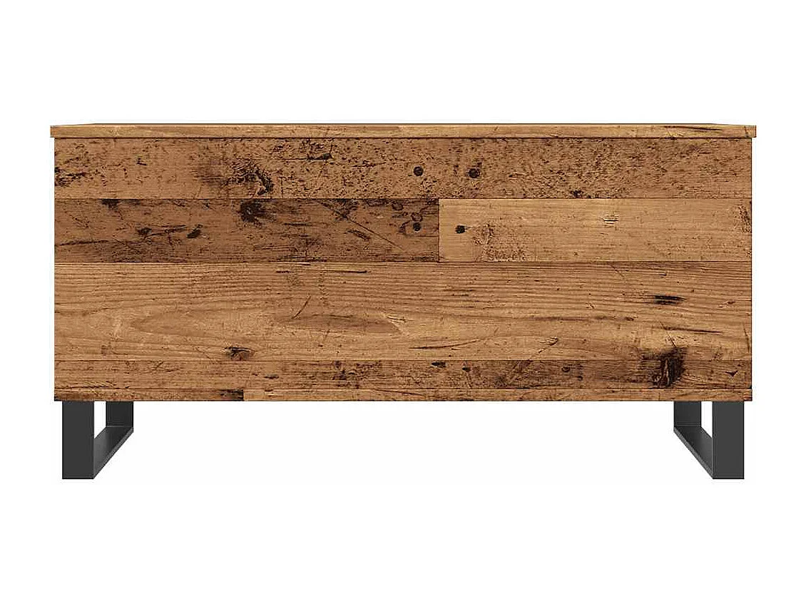 Couchtisch-Wohnzimmertisch-Beistelltische Altholz-Optik 90x44,5x45 cm Holzwerkstoff SHL90057