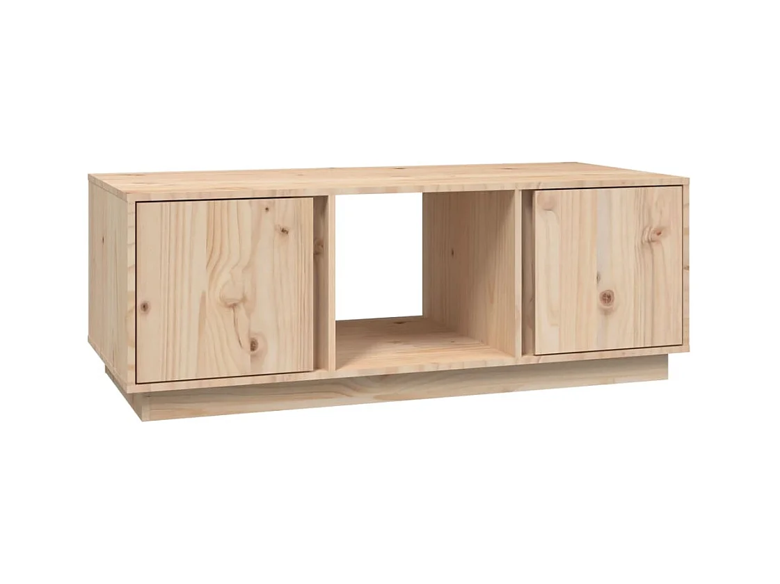 Table basse salon-Table d'appoint 110x50x40 cm Bois massif de pin SHL18446