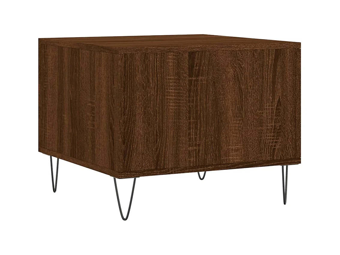 Mesa de centro | Mesa auxiliar madera de ingeniería roble marrón 100x51x40 cm SHL3251