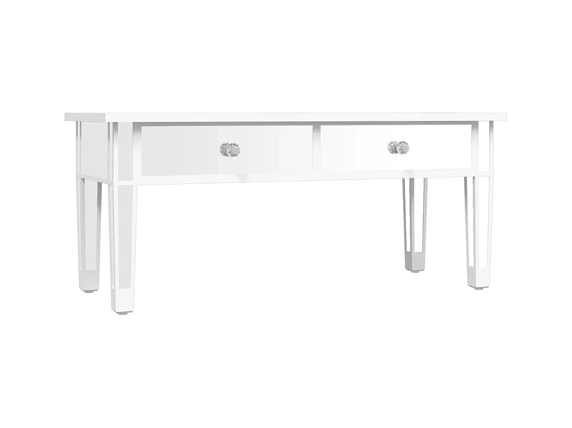 Mesa de centro | Mesa auxiliar acero rosa 68x50x50,5 cm SHL3922