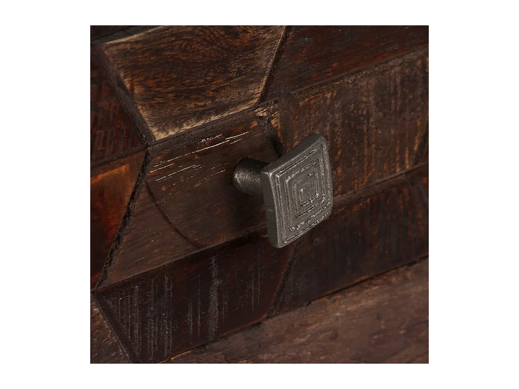 Mesa de centro | Mesa de café | Mesa auxiliar Beige y Negro 100x54x40 cm SHL4201