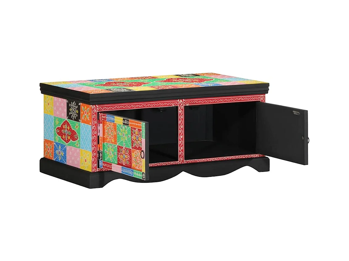 Mesas de centro apilables | Mesas auxiliares 2 unidades madera maciza de pino SHL4488