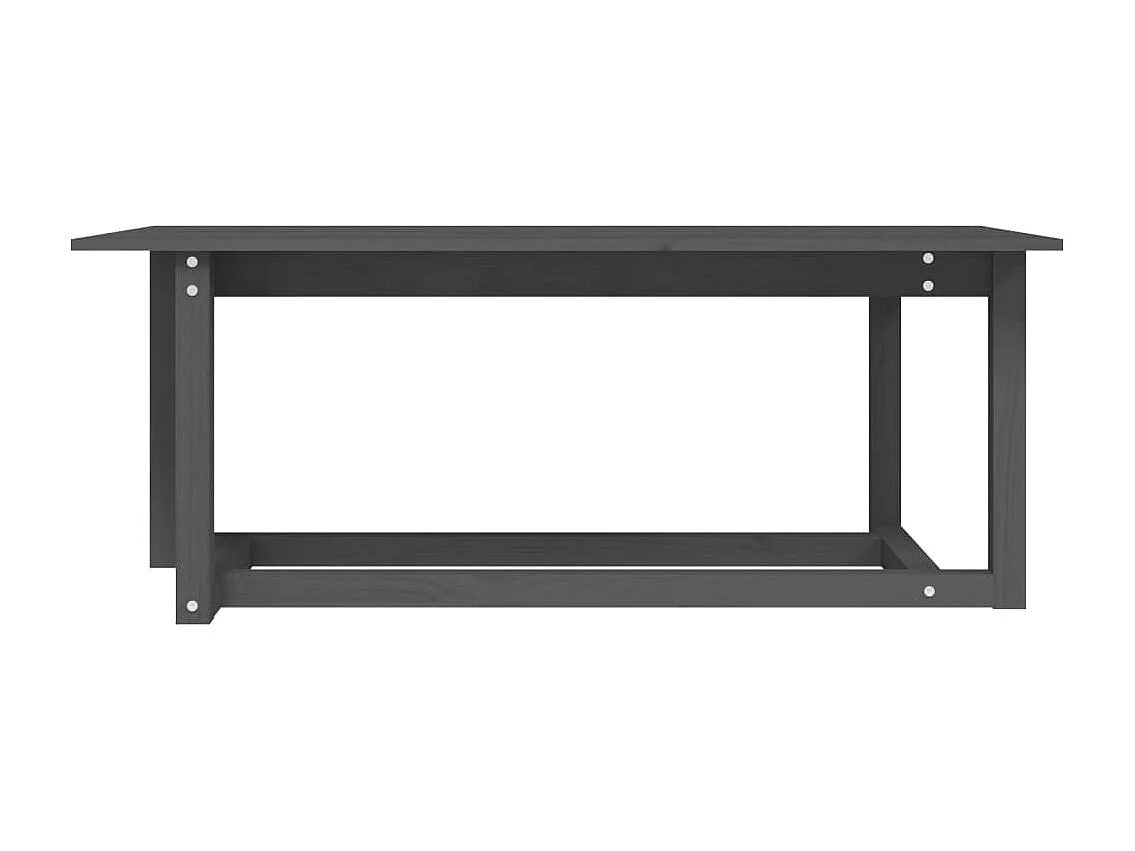 Mesa de centro | Mesa auxiliar madera de ingeniería blanco 100x55x40 cm SHL2017