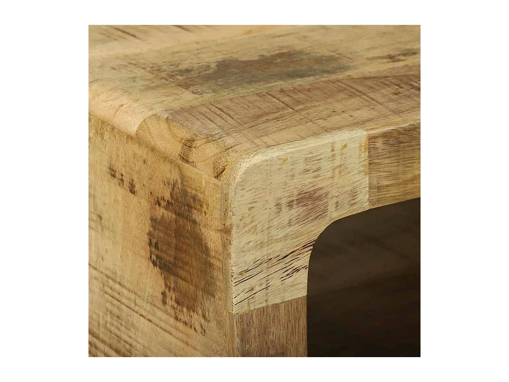 Mesas de centro | Mesitas auxiliares 2 uds de acero negro SHL1508