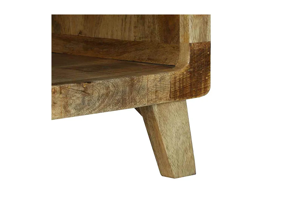 Mesas de centro | Mesitas auxiliares 2 uds de acero negro SHL1508