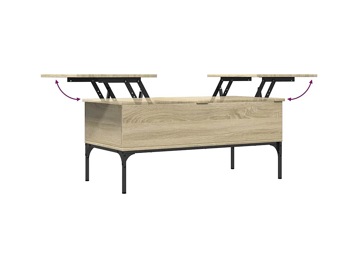 Mesa de centro-Mesa auxiliar de teca 90x50x45 cm SHL3168