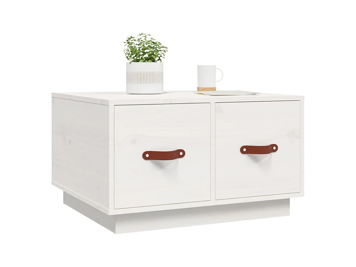 Mesa de centro | Mesa auxiliar madera contrachapada roble marrón 90x50x40 cm SHL76992