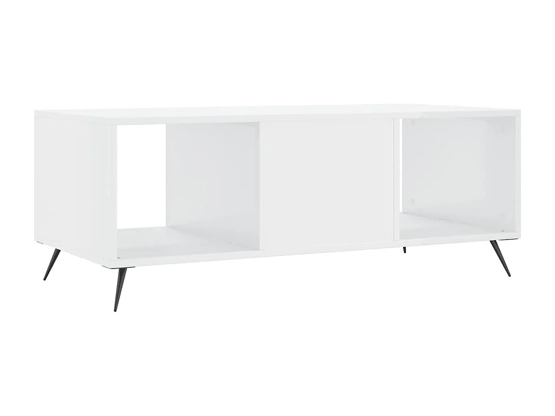 Mesa de centro | Mesa auxiliar madera de ingeniería negro 60x60x30 cm SHL907