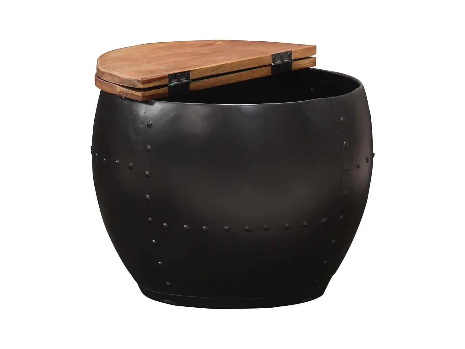 Mesa de centro | Mesa de café | Mesa auxiliar Roble artisan 80x80x31 cm Madera contrachapada SHL3489