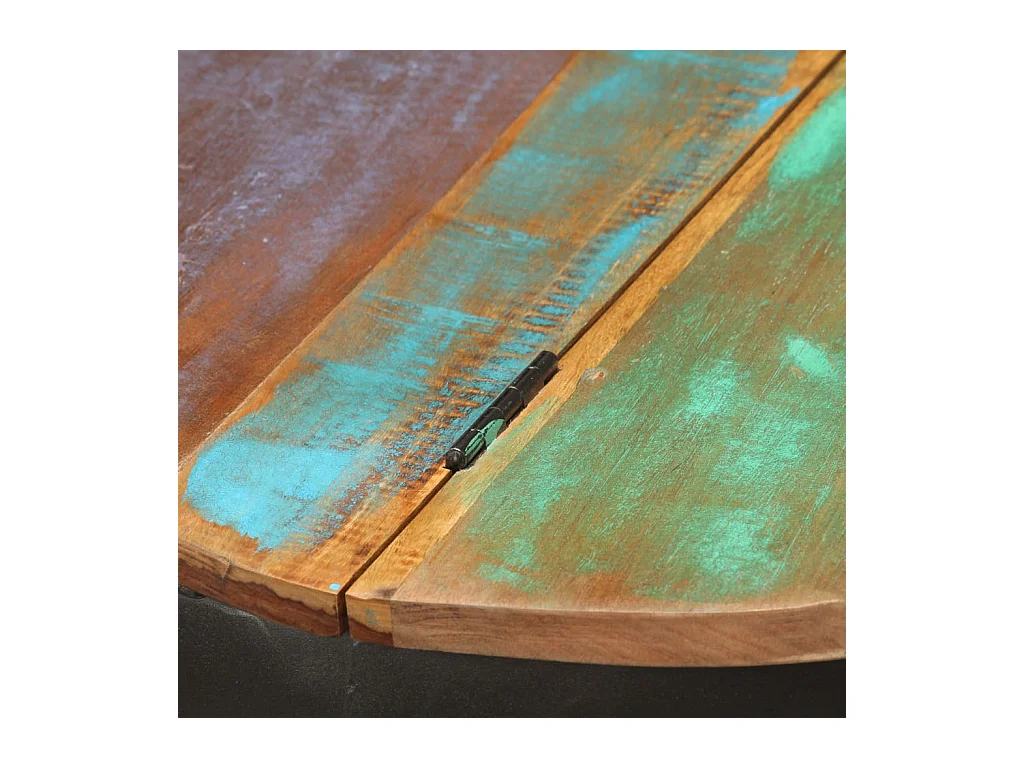 Mesa de centro | Mesa de café | Mesa auxiliar Roble artisan 80x80x31 cm Madera contrachapada SHL3489