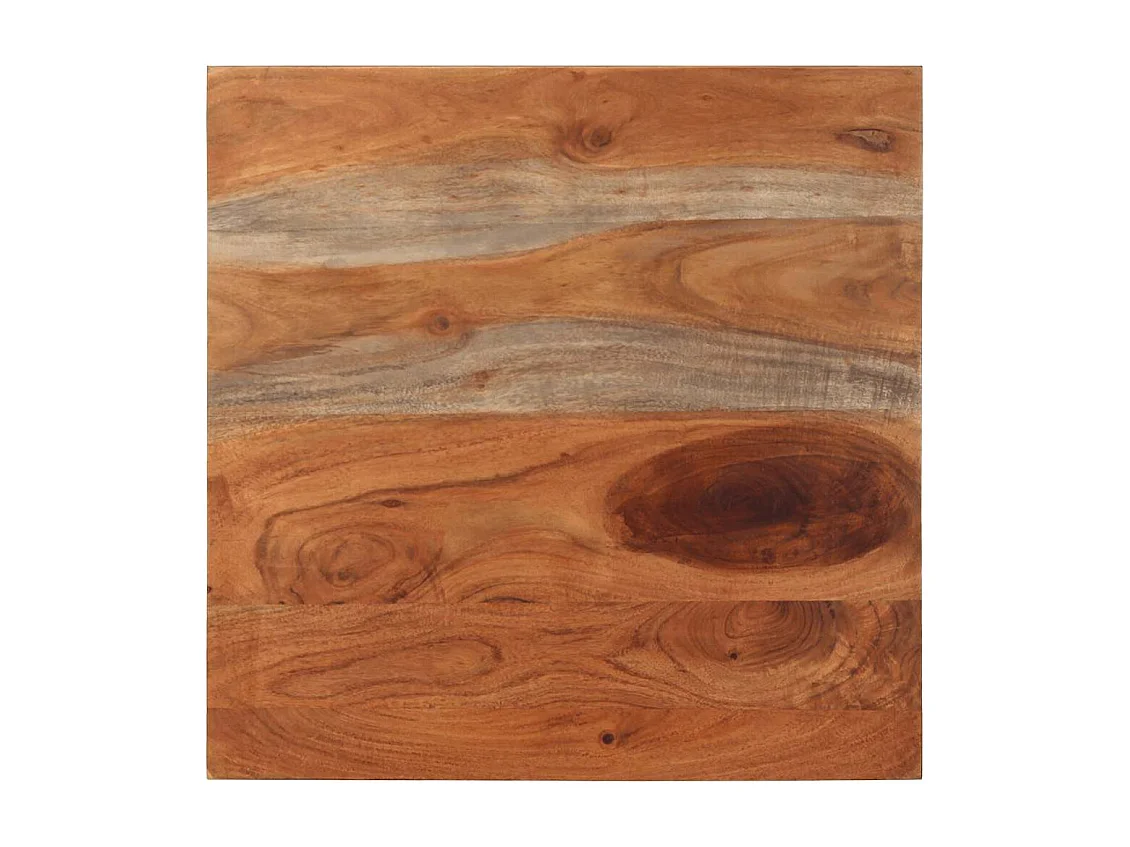 Couchtisch-Wohnzimmertisch-Beistelltische 60x60x35 cm Massivholz Akazie SHL43182