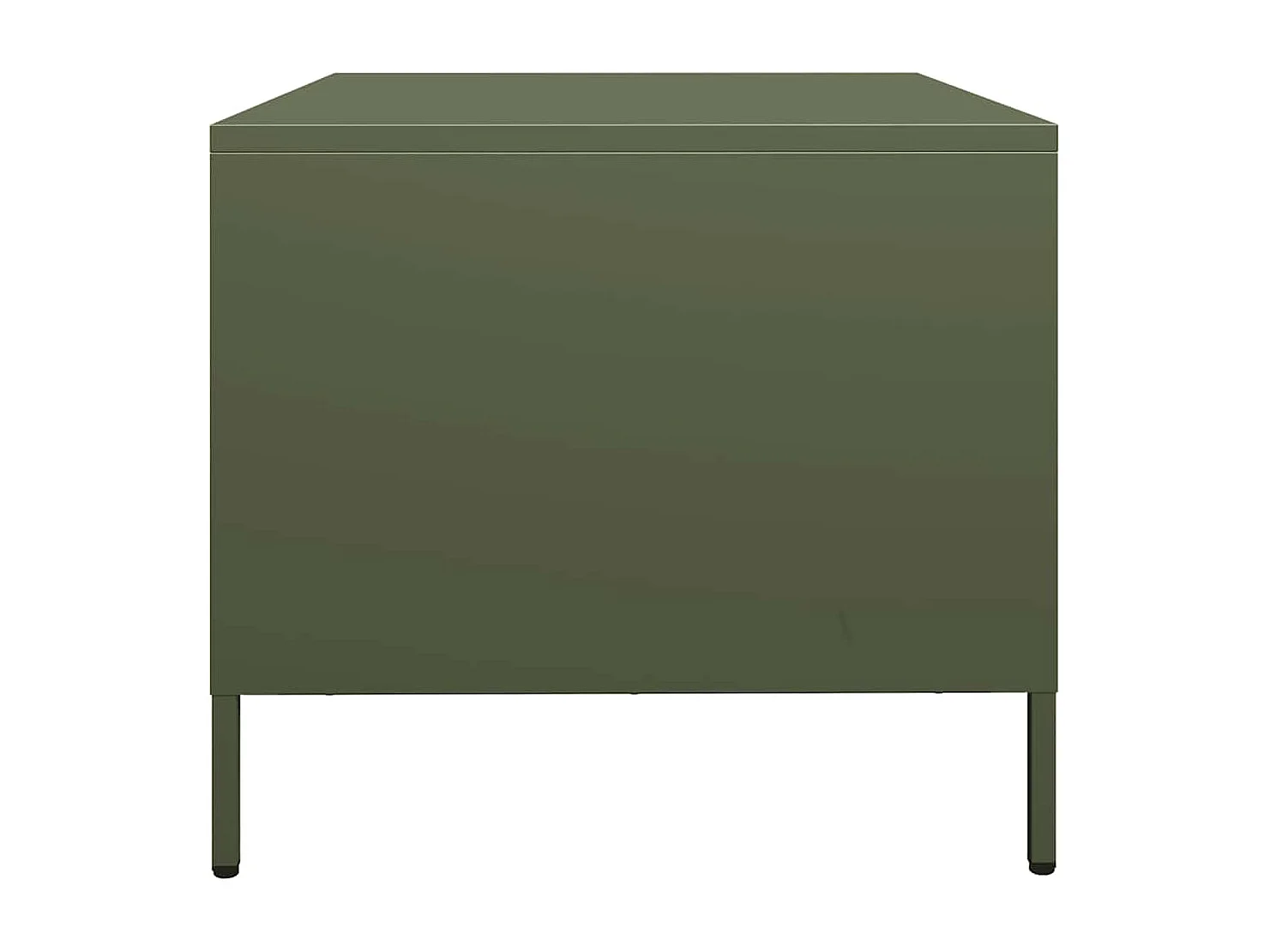 Mesa de centro-Mesa auxiliar madera maciza mango y contrachapada 80x50x40 cm SHL3864