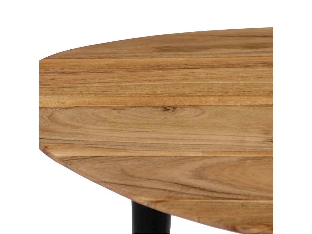 Couchtisch 3er Set-Beistelltisch Massivholz Akazie SHL8888