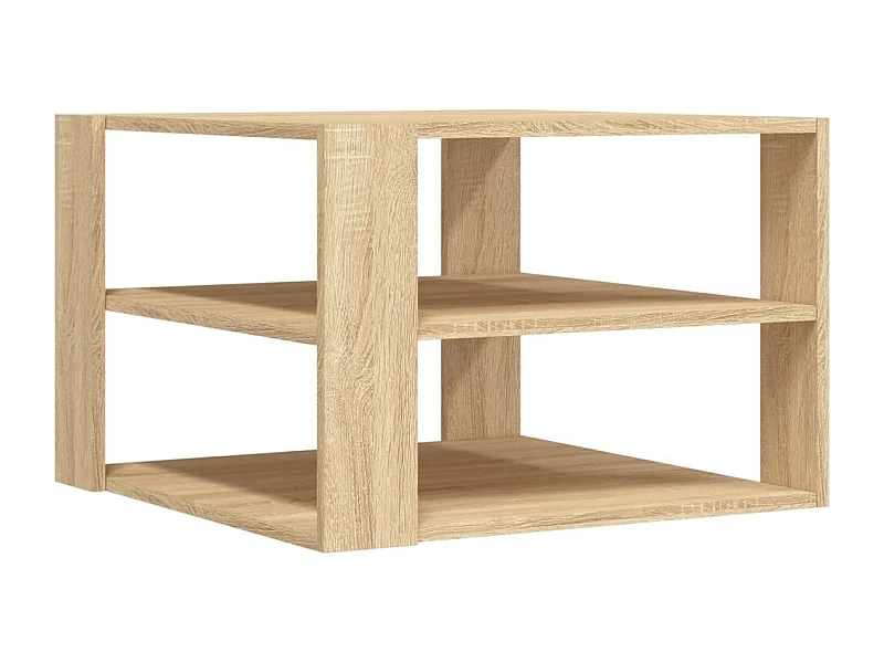 Couchtisch-Wohnzimmertisch-Beistelltische Sonoma-Eiche 58x58x40 cm Holzwerkstoff SHL43834