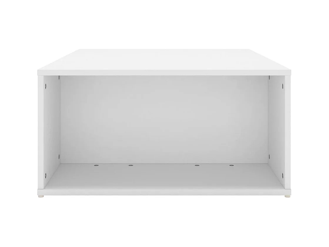 Mesa de centro | Mesa auxiliar de acero y tapa vidrio transparente 50x50x41 cm SHL4522