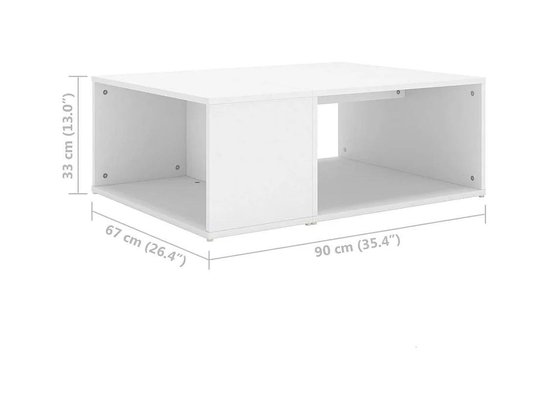 Mesa de centro | Mesa auxiliar de acero y tapa vidrio transparente 50x50x41 cm SHL4522